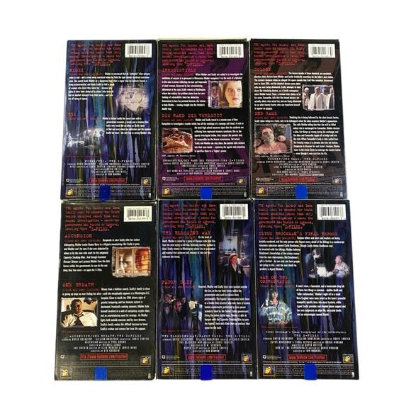Vintage X-files Sci-fi VHS Movie Lot - Picture 3 of 3